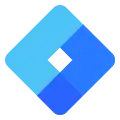 Icon of a tag symbol representing Google Tag Manager integration.