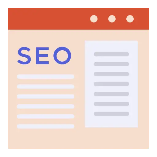 On-page SEO optimization icon