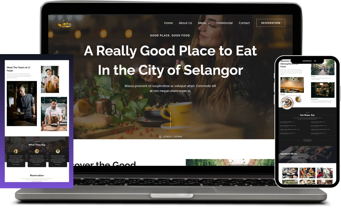 Web Design Screenshot